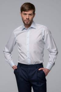 Koszula półformalna błękitna business - Zack Roman