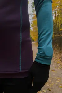 Rękawiczki sportowe z wełny merino, czarne