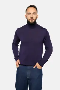 Golf merino oberżynowy - Zack Roman