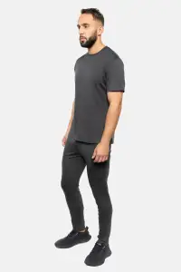 T-shirt sportowy merino 195 khaki - Zack Roman