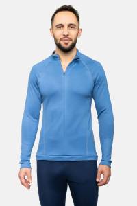 Longsleeve Expedition Extra Warm merino błękitny 283g - Zack Roman