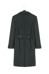 Płaszcz Ulster ciemnozielony wełniany 600g Vitale Barberis Canonico - Zack Roman