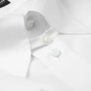 Koszula tab collar biała - Zack Roman