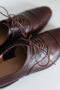 Buty Oxfordy brązowe