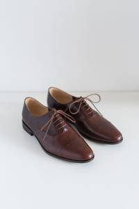 Buty Oxfordy brązowe