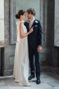 Marynarka Gatsby granatowa - Zack Roman