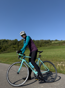 Longsleeve sportowy merino fioletowo-turkusowy 195g - Zack Roman