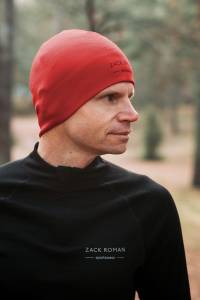 Czapka sportowa Expedition Extra Warm merino czerwona 283g - Zack Roman