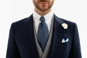 Biała koszula Pin Collar II - Zack Roman