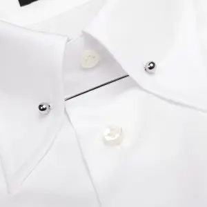 Biała koszula Pin Collar II - Zack Roman