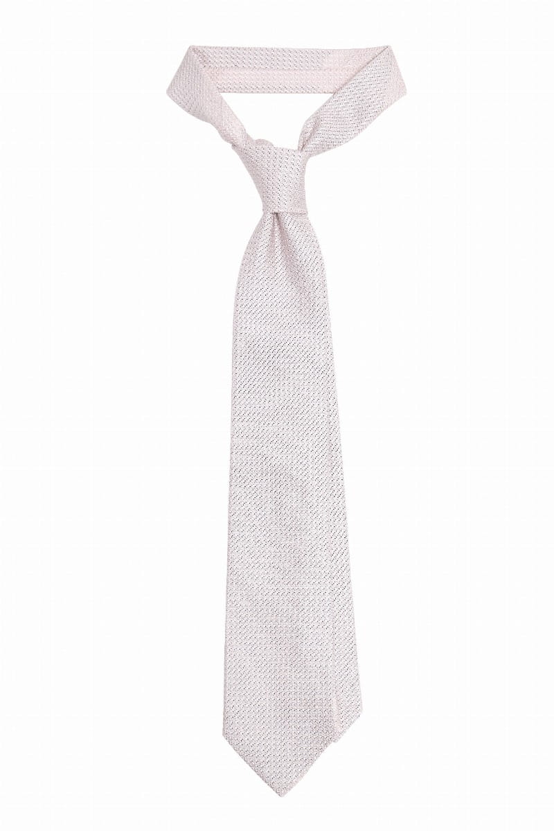 Pink grossa grenadine tie