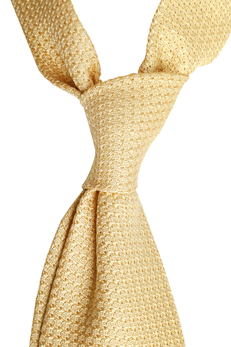 Champagne grossa grenadine tie