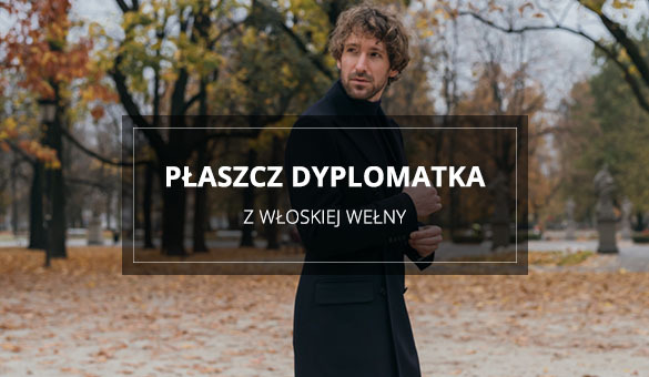 Płaszcz dyplomatka z włoskiej wełny Loro Piana