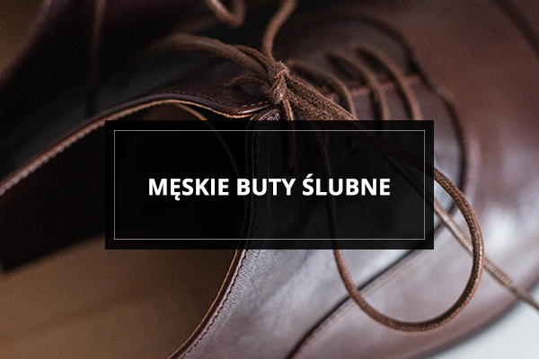 Męskie buty ślubne