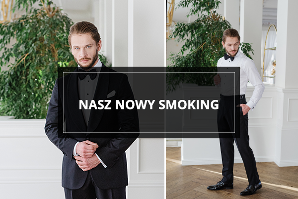Smoking szalowy. Black tie z nutą swobody
